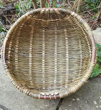 cyntell, welsh basket, basket, weaving, willow